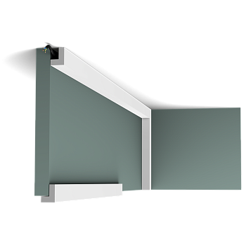 Карниз Orac Decor ДЮРОПОЛИМЕР PX164 д 2000 x в 24 x ш 30 см